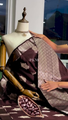 Elegant Chocolate Brown Banarasi Soft Silk Saree with Silver Zari Weaving