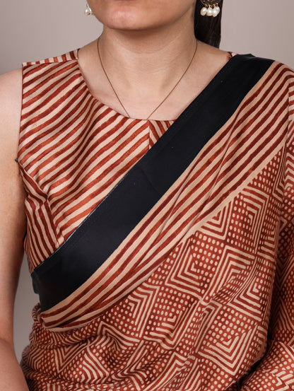 Elegant Dull Satin Fancy Printed Saree with Unstitched Blouse | Soft & Lightweight Party Wear Saree