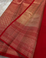 Banarasi Soft Silk Saree with Rich Gold Zari Weaving & Grand Pallu | Traditional Wedding Wear | Unstitched Blouse