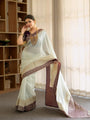Soft Banarasi Silk Saree with Rich Zari Woven Border & Running Blouse | Wedding, Festive & Party Wear | 5 Colors