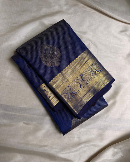 Kanjivaram Silk Saree | Rich Zari Woven Traditional Saree | Available in 3 Elegant Colors