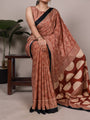 Elegant Dull Satin Fancy Printed Saree with Unstitched Blouse | Soft & Lightweight Party Wear Saree