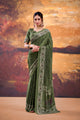 Elegant Printed Crepe Saree Collection | Soft Lightweight Daily, Office & Festive Wear (4 Colors)