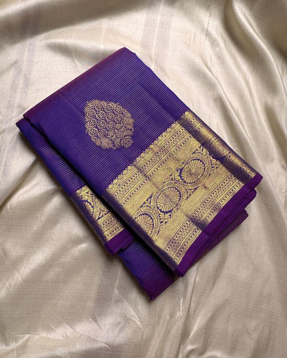 Kanjivaram Silk Saree | Rich Zari Woven Traditional Saree | Available in 3 Elegant Colors