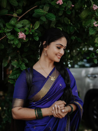 Elegant Linen Cotton Silk Saree With Rich Weaving Jacquard Border