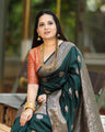 Banarasi Soft Silk Saree With Minimal Weave & Classic Charm