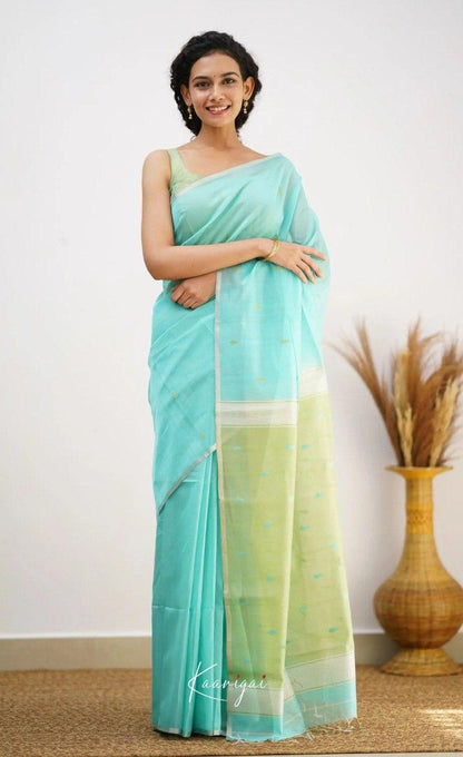 Soft Cotton Saree with Subtle Weaving