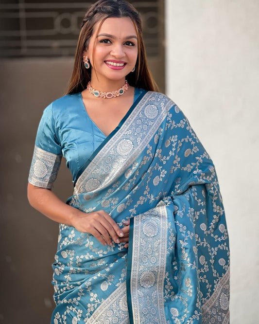 Banarasi Soft Silk Saree Collection with Gold Zari Weaving