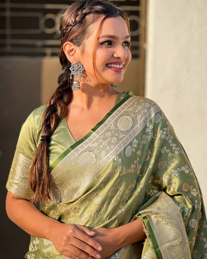 Banarasi Soft Silk Saree Collection with Gold Zari Weaving