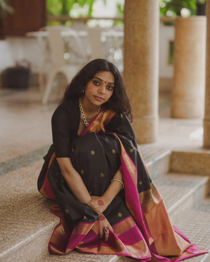 Regal Muse Banarasi Soft Silk Saree