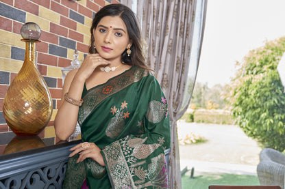 The Garden Royale Banarasi Soft Silk Saree Collection