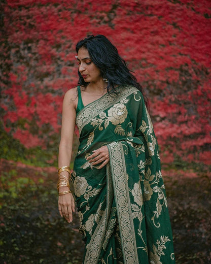 Avni Regal Banarasi Soft Silk Saree