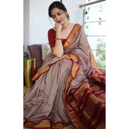 Diara Regal Banarasi Soft Silk Saree