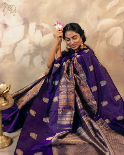 Mehira Royal Banarasi Soft Silk Saree