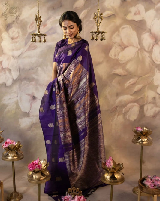 Mehira Royal Banarasi Soft Silk Saree