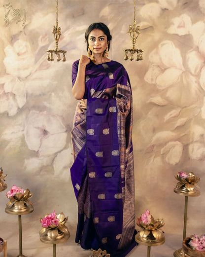 Mehira Royal Banarasi Soft Silk Saree