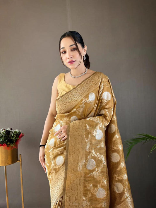 Premium Banarasi Soft Silk Sarees – Gold, Wine, Sea Green, Maroon, Bottle Green & Black Collection