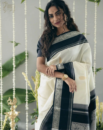 Saanvi Classic Banarasi Soft Silk Saree