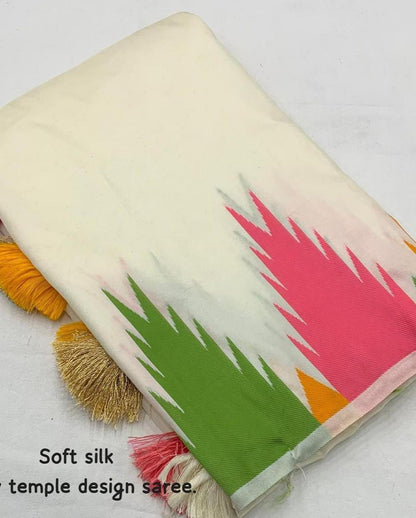 Myra Vibrant Spectrum Banarasi Soft Silk Saree
