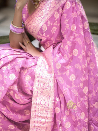 Banarasi Silk Saree Collection with Intricate Zari Weaving — Timeless Heritage in Six Regal Shades