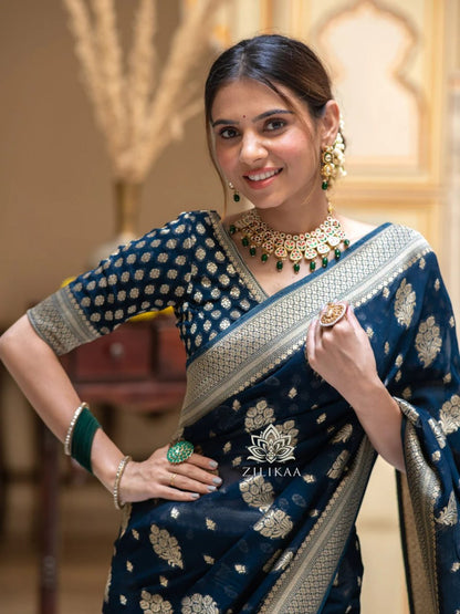 Banarasi Soft Silk Saree Collection with Rich Zari Weaving – 6 Regal Shades of Heritage Elegance