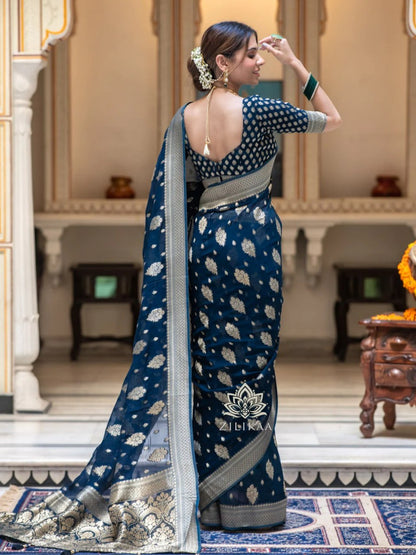 Banarasi Soft Silk Saree Collection with Rich Zari Weaving – 6 Regal Shades of Heritage Elegance