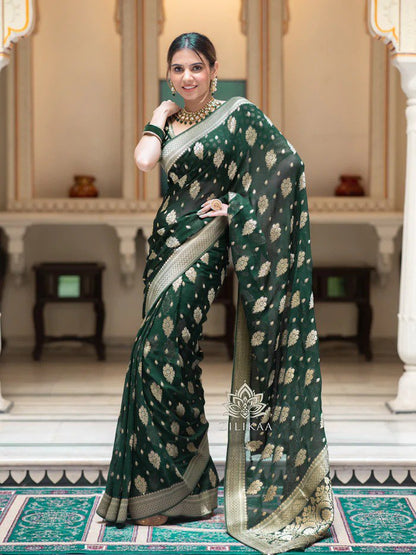 Banarasi Soft Silk Saree Collection with Rich Zari Weaving – 6 Regal Shades of Heritage Elegance