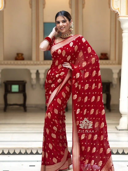 Banarasi Soft Silk Saree Collection with Rich Zari Weaving – 6 Regal Shades of Heritage Elegance