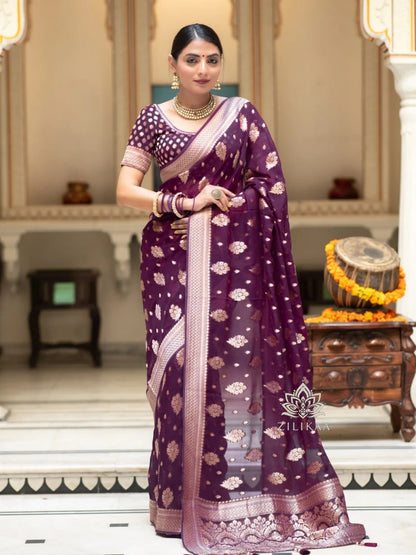Banarasi Soft Silk Saree Collection with Rich Zari Weaving – 6 Regal Shades of Heritage Elegance