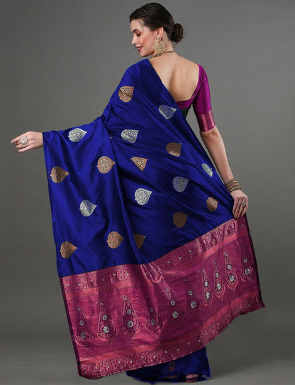 Kanchipuram Banarasi Silk Saree – Traditional Elegance Redefined