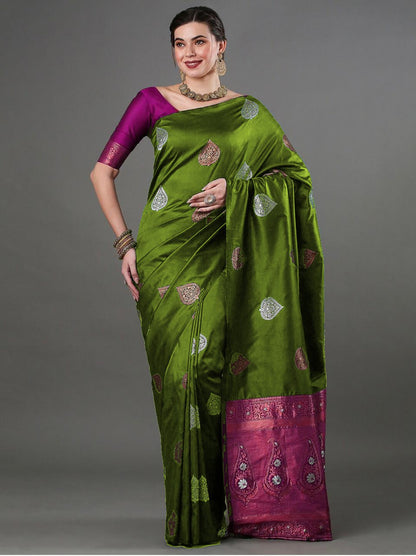 Kanchipuram Banarasi Silk Saree – Traditional Elegance Redefined