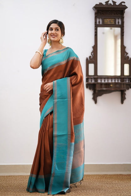 Banarasi Soft Silk Saree Collection with Contrast Borders