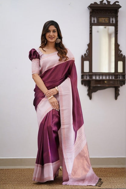 Banarasi Soft Silk Saree Collection with Contrast Borders