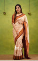 Kovai Pattu Silk Saree Collection – Beige, Teal Blue & Mustard with Rich Zari Border and Contrast Blouse