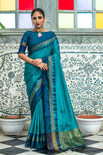 Classic Banarasi Checkered Silk Saree Collection – 6 Elegant Shades