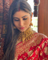 Royal Red Banarasi Soft Silk Saree with Golden Zari Floral Weaving and Rich Traditional Pallu